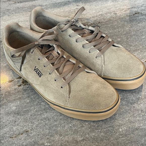 Vans Other - Vans Men's Green Suede Sneakers